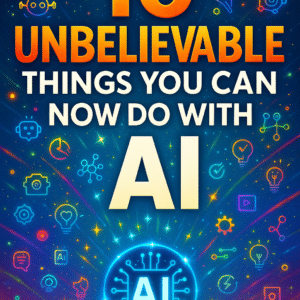 10 Unbelievable Things You Can Now With Ai