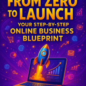 From Zero to Launch: Your Step-By Step Online Business Blueprint