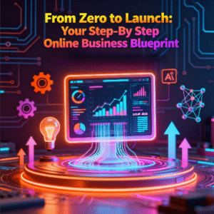 From Zero to Launch: Your Step-By Step Online Business Blueprint